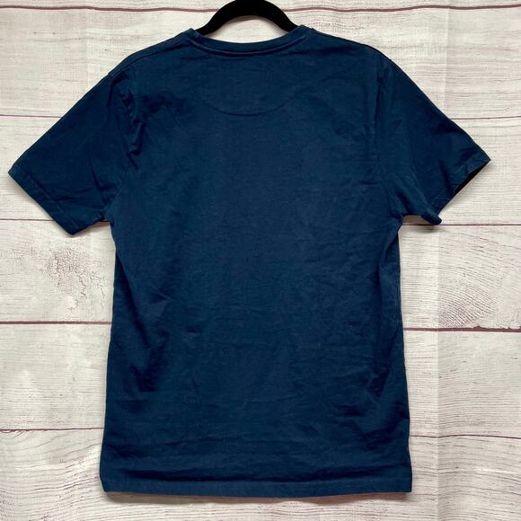Denim & Flower Ricky Singh Navy Blue Santa Hohoho T size L The Perfect Gift - Picture 4 of 7